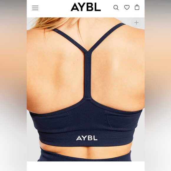 AYBL Empower Seamless Navy sports bra (brand new) - Picture 10 of 12